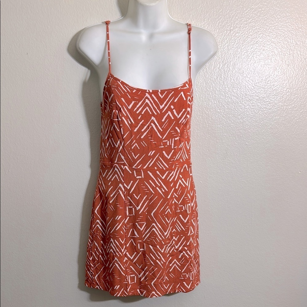Forever 21 Vibrant Orange Dress
